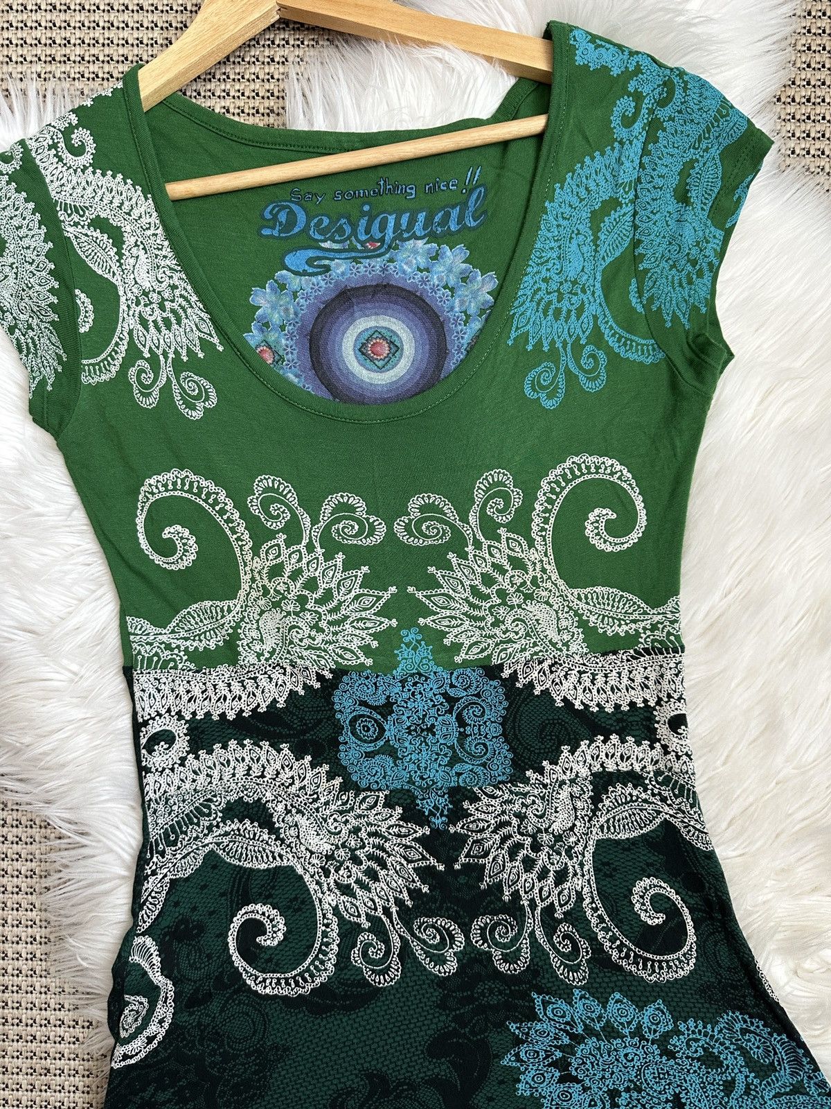 Desigual Desigual Women’s Printed Dress – Size М Size M / US 6-8 / IT 42-44 - 2 Thumbnail