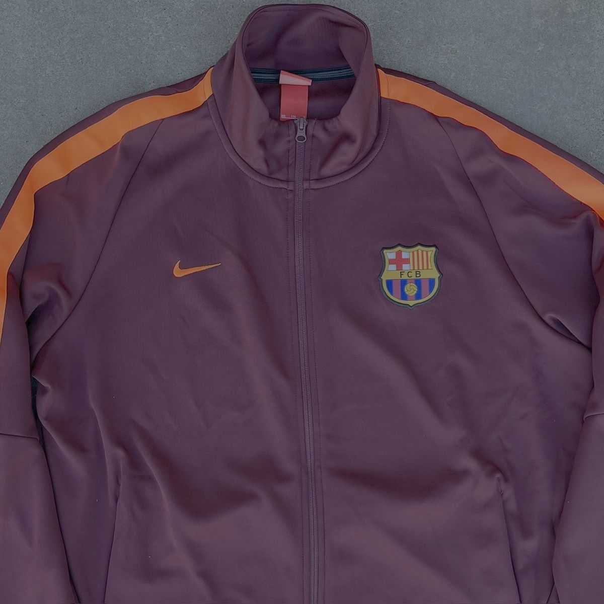 Nike 2017/2018 Nike FC Barcelona Futbol Track Jacket Sz XXL Size US XXL / EU 58 / 5 - 2 Thumbnail