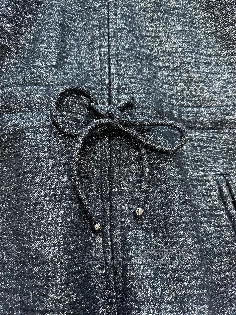 Chanel Chanel Glitter lapel drawstring jumpsuit Size 42" / US 20 - 8 Thumbnail