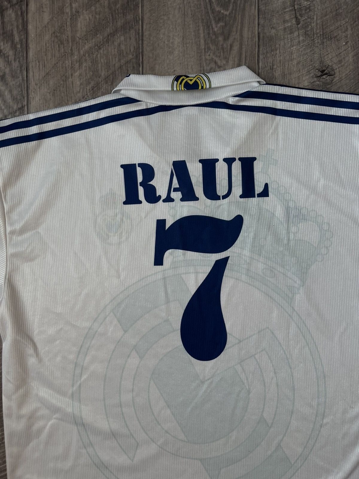 Other Vintage Real Madrid #7 Raul Soccer Jersey Size US XXL / EU 58 / 5 - 10 Thumbnail