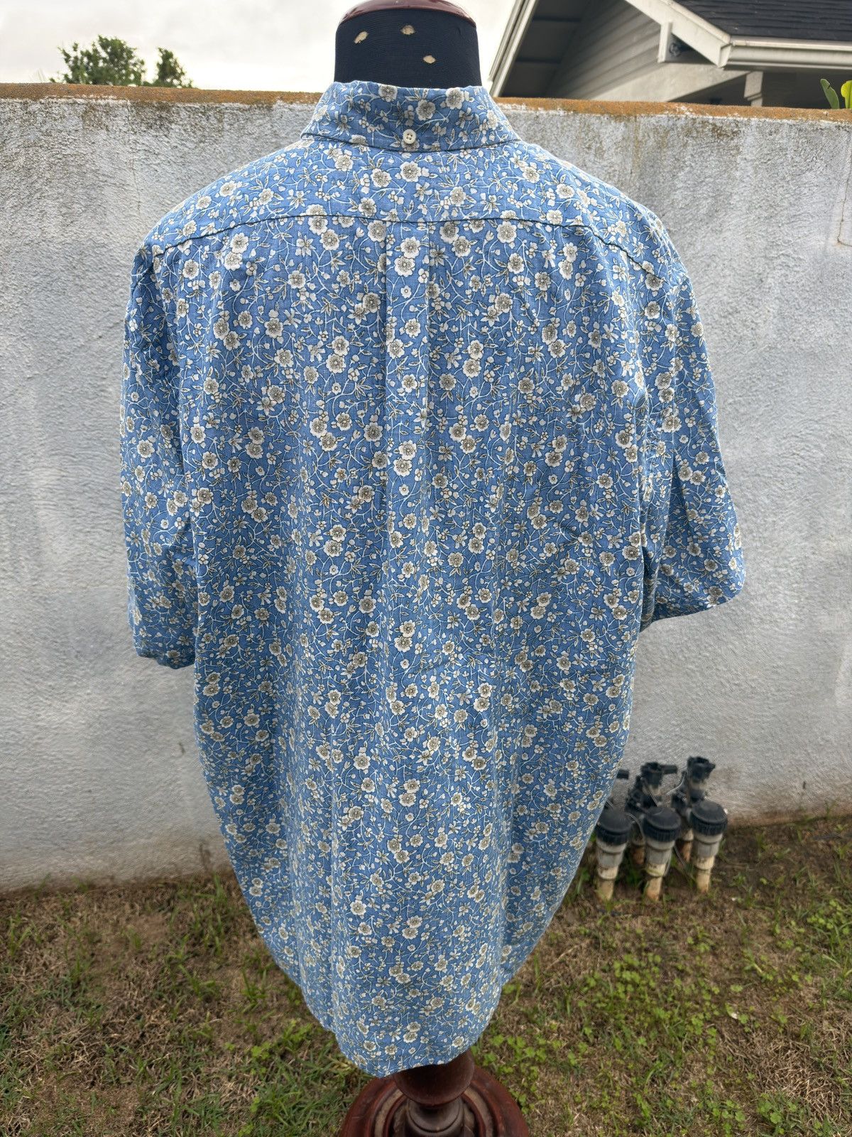 Reyn Spooner PreOwned Reyn Spooner Hawaiian Print Full Button Men's 3XL Size US XXL / EU 58 / 5 - 2 Thumbnail