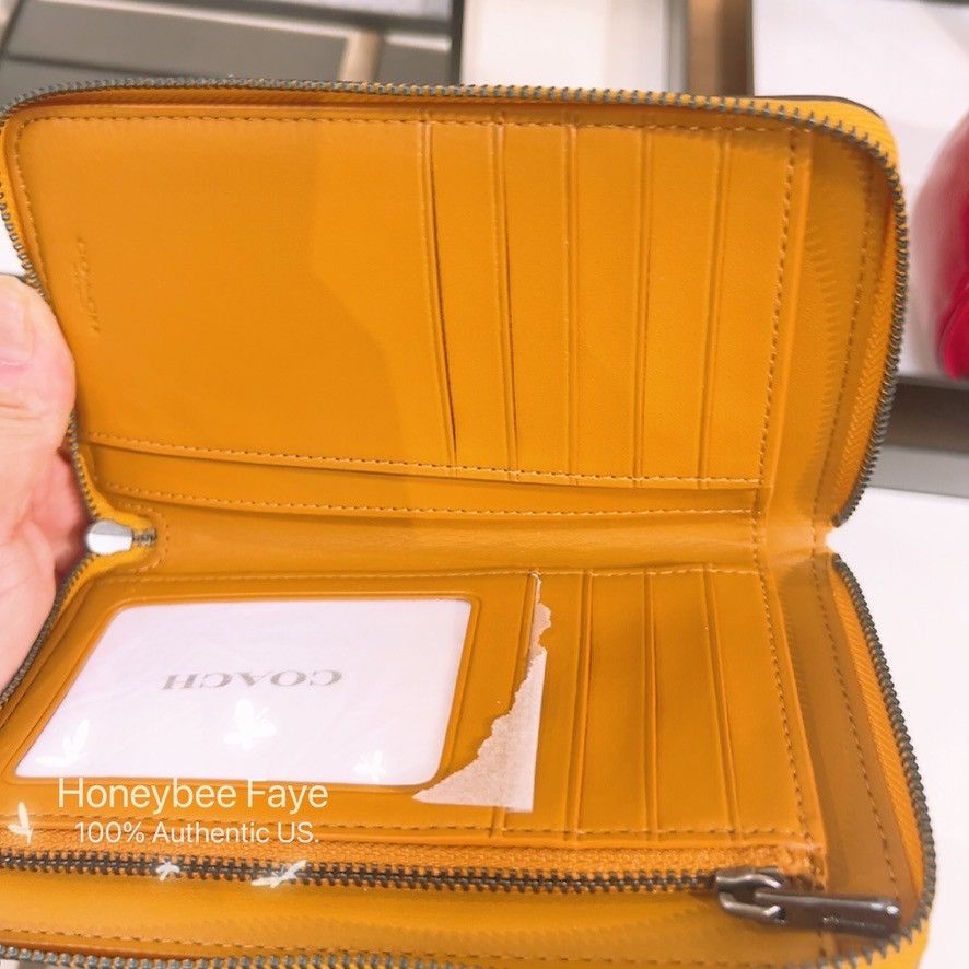 Coach Medium Id Zip Wallet C4124 Size ONE SIZE - 3 Thumbnail