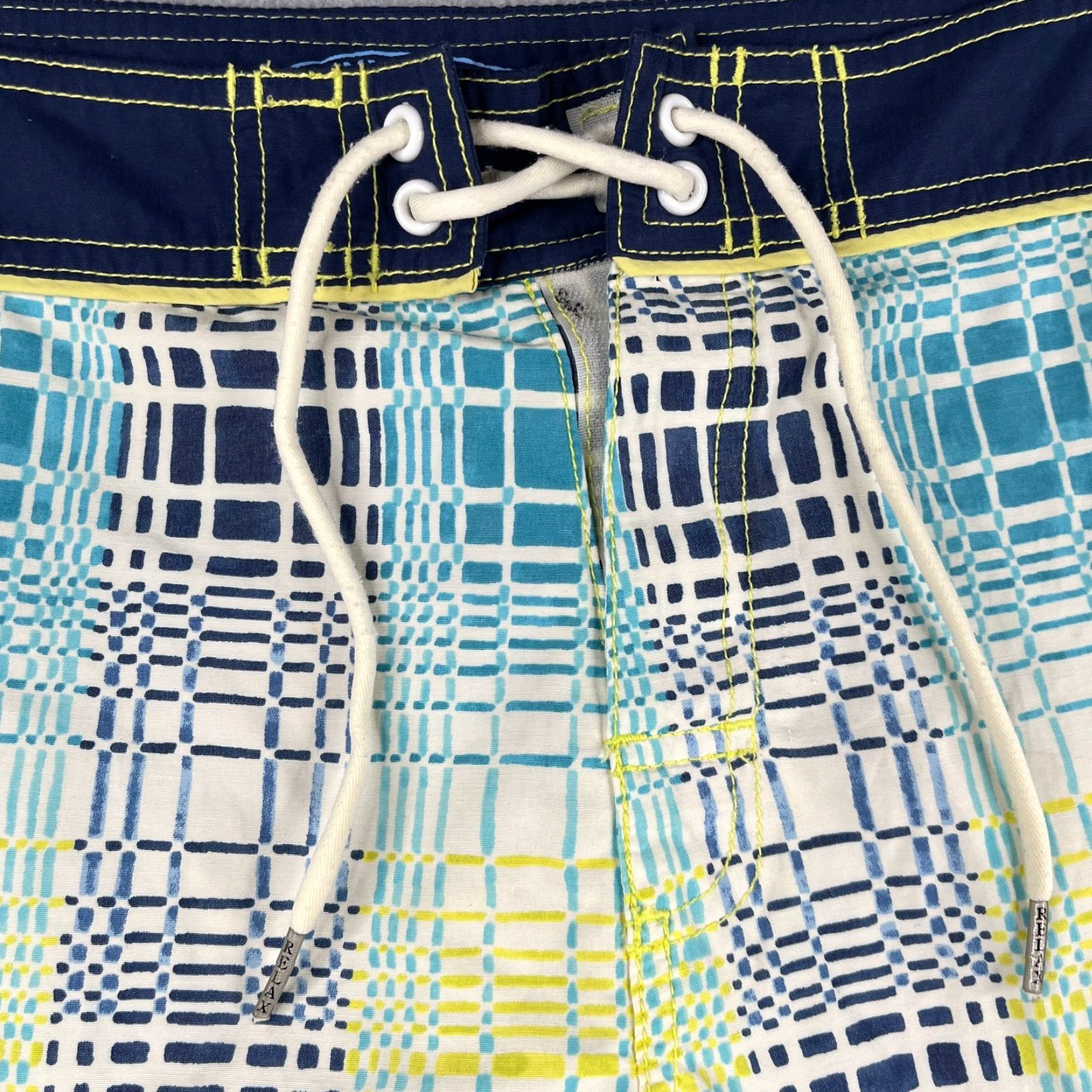 Tommy Bahama Tommy Bahama Relax Board Shorts Mens Size 34 Multicolor Check Beach Surfing Style Bottoms Size US 34 / EU 50 - 3 Thumbnail