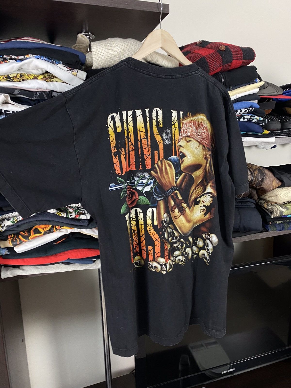 Band Tees × Guns N' Roses × Vintage Rare Vintage Guns N Roses Appetite For Destruction Tee Size US XL / EU 56 / 4 - 5 Thumbnail