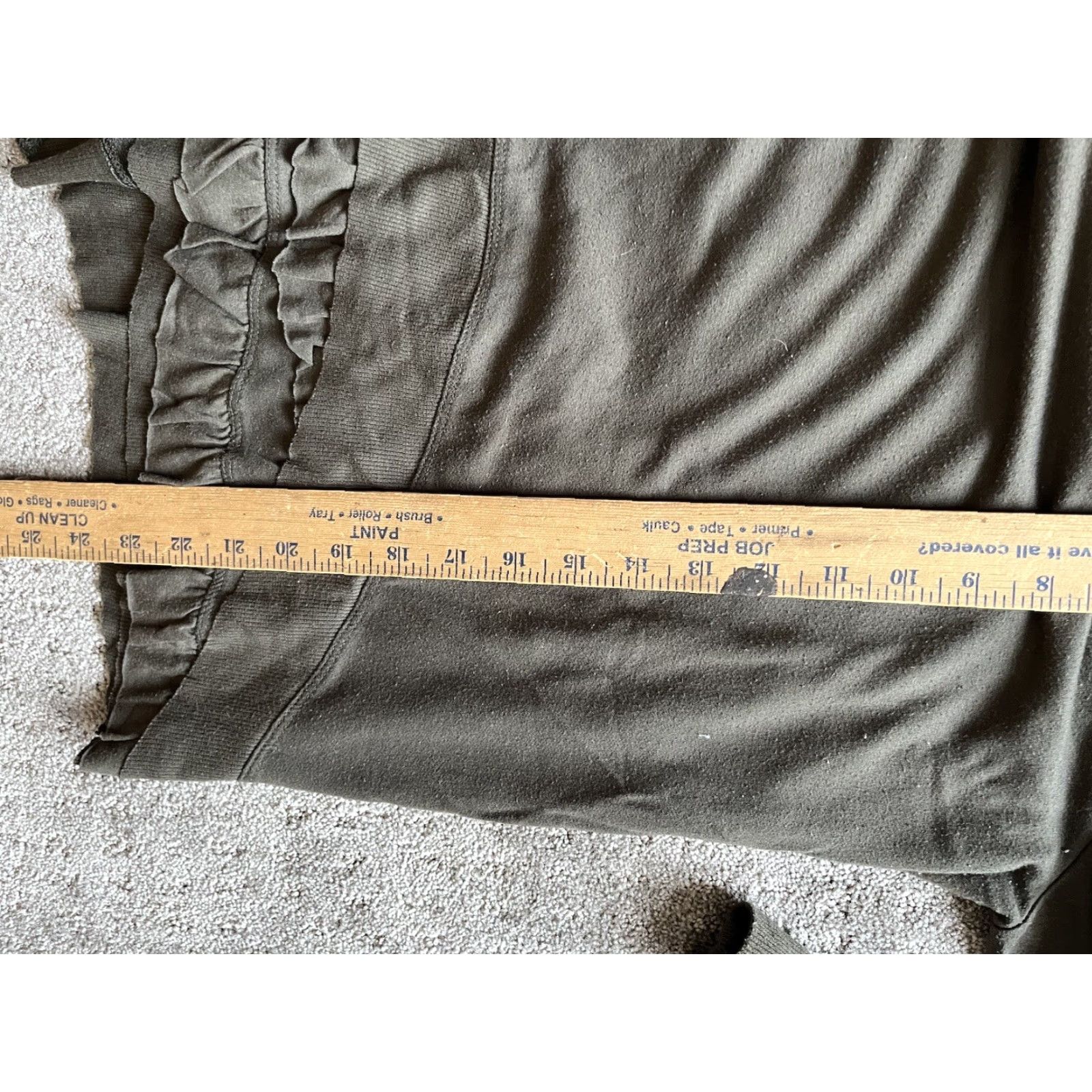 Vintage Simply Vera Wang Top Tunic Green Shirt Sheer Asymmetric Hem Long Sleeve PXS Size XS / US 0-2 / IT 36-38 - 5 Thumbnail