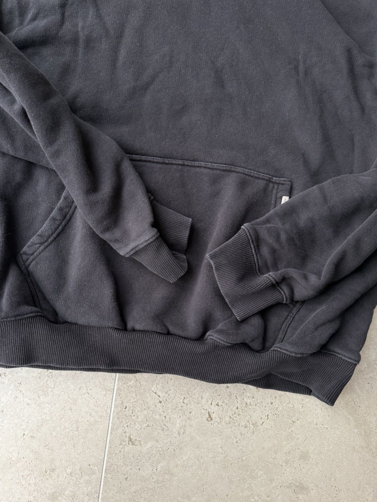 Represent Clo. Represent Blanks Heavy Baggy Washed Black Hoodie Size US L / EU 52-54 / 3 - 4 Thumbnail