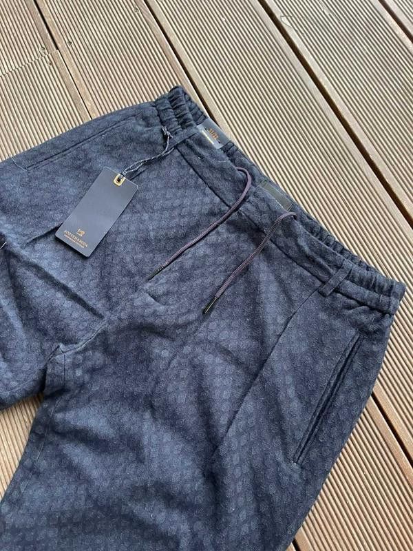 Scotch & Soda Blue Monogram Jogger with lace Scotch&Soda w31 Size US 31 - 4 Thumbnail