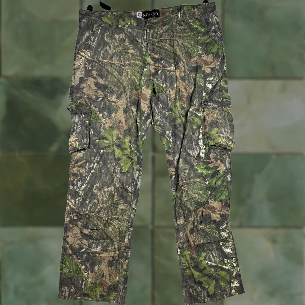 Nomad Nomad Mens 2XL Green Obsession Hunting Cargo Pants Adjustable Waist NWTF Camouflage Khakis Regular Inseam 31 in Fall Mens Size US 39 - 1 Thumbnail