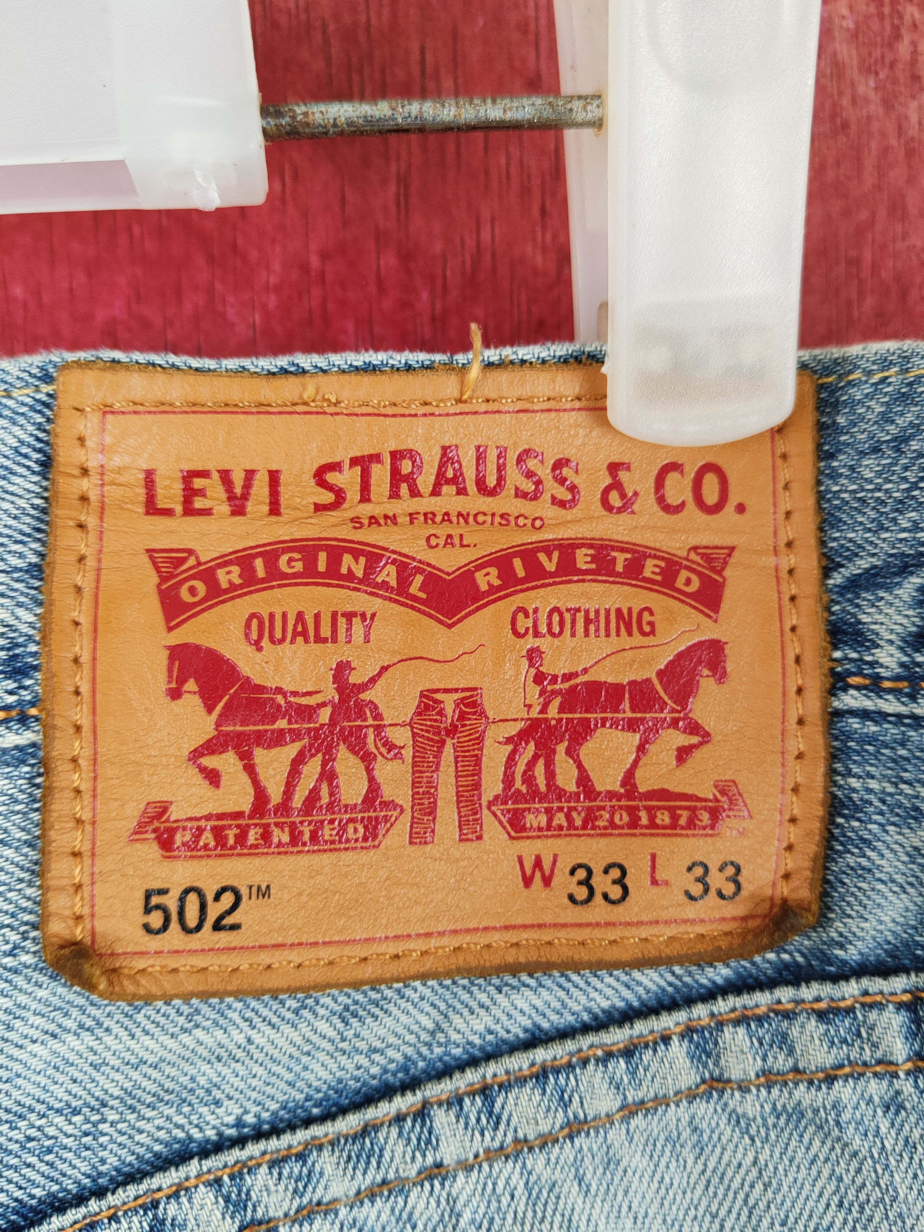 Levi's Levi's Blue Faded Distressed Ripped Jeans #S1668 Size US 34 / EU 50 - 8 Thumbnail