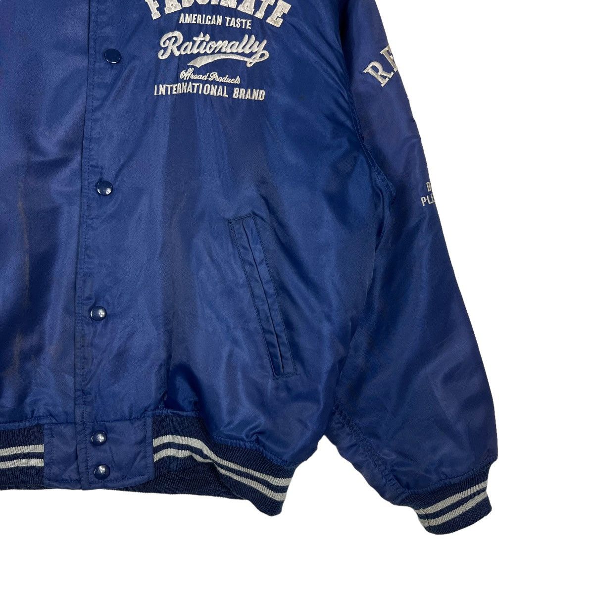 Japanese Brand 🔥 VINTAGE FASCINATE STADIUM BOMBER JACKET Size US L / EU 52-54 / 3 - 6 Thumbnail