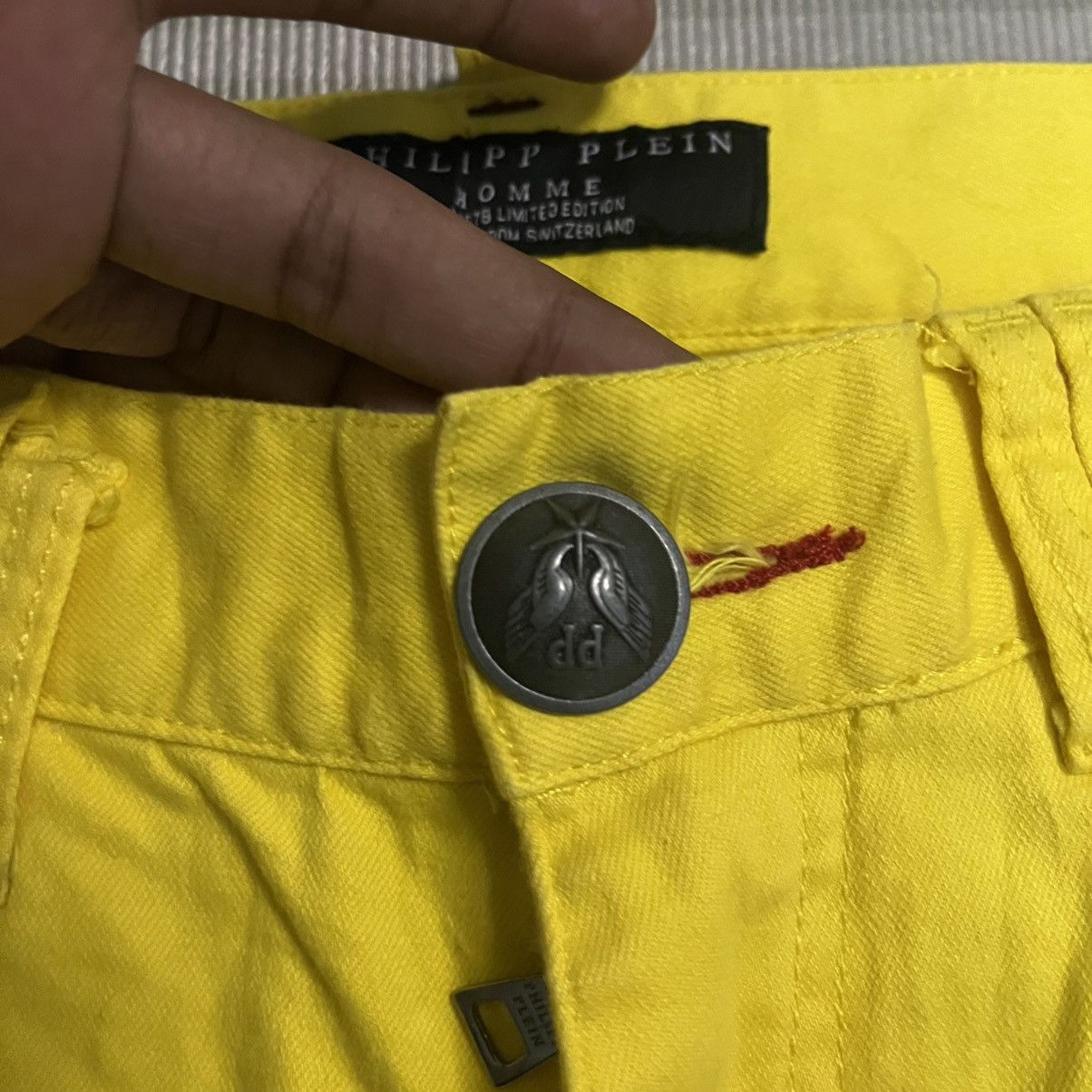 Philipp Plein Phillip Plein Homme Limited Edition Stretchable Denim Pants Size US 30 / EU 46 - 9 Thumbnail