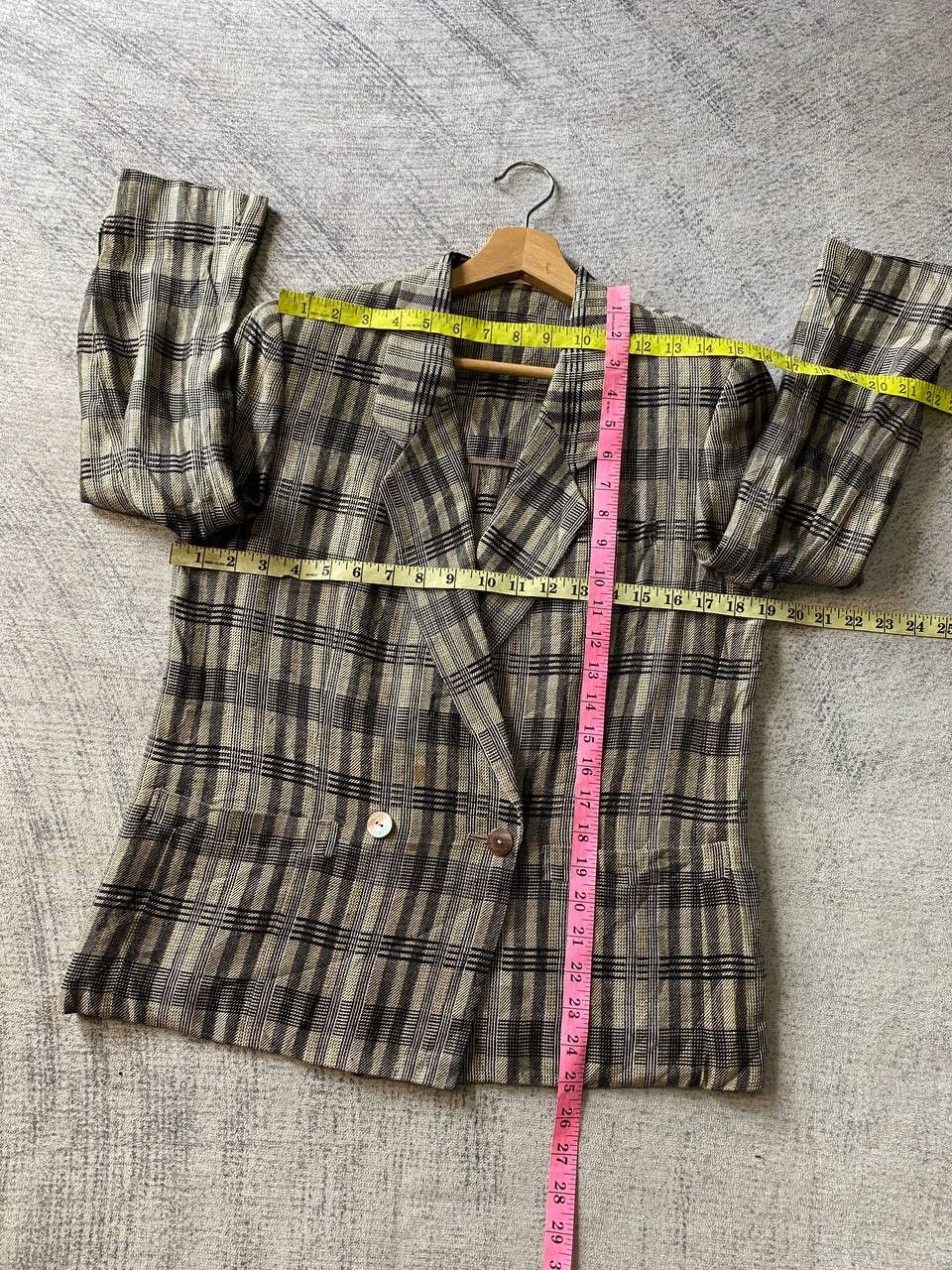 Burberry × Burberry Prorsum × Vintage Vintage Burberrys Glen Plaid Blazer Size M / US 6-8 / IT 42-44 - 12 Thumbnail