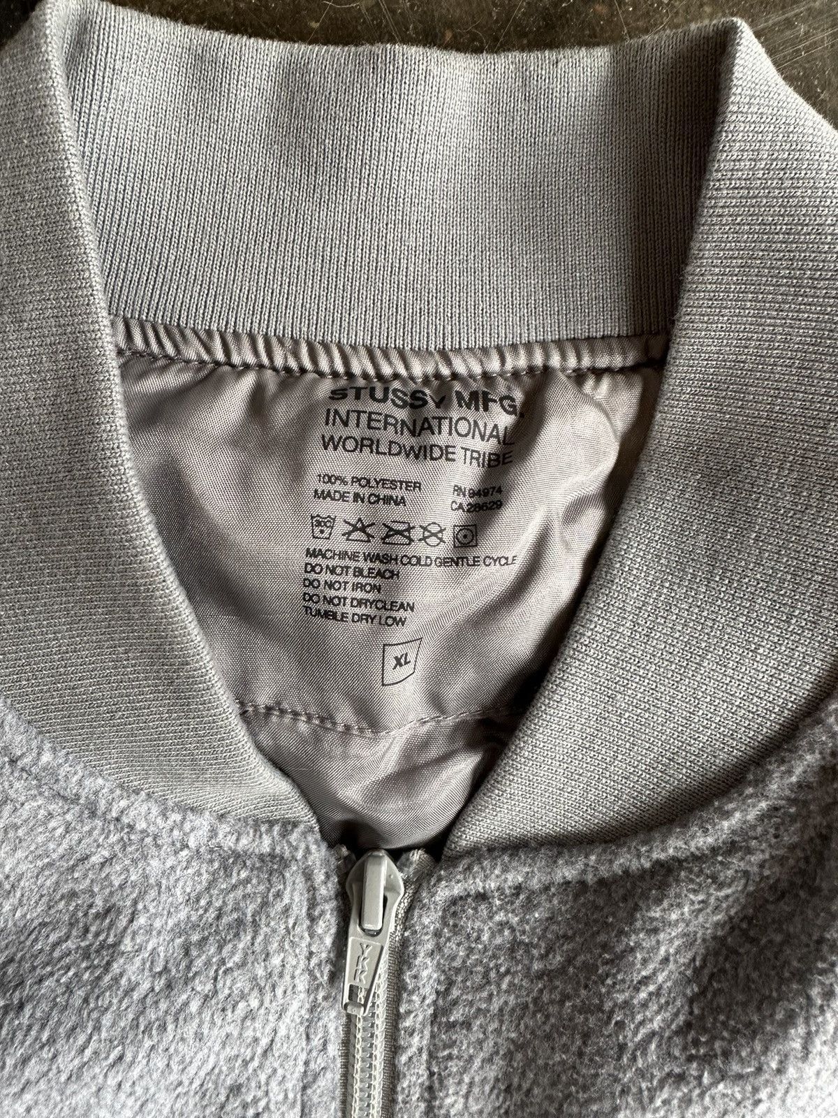 Stussy Vintage STUSSY Bomber Jacket Sz XL Size US XL / EU 56 / 4 - 3 Thumbnail