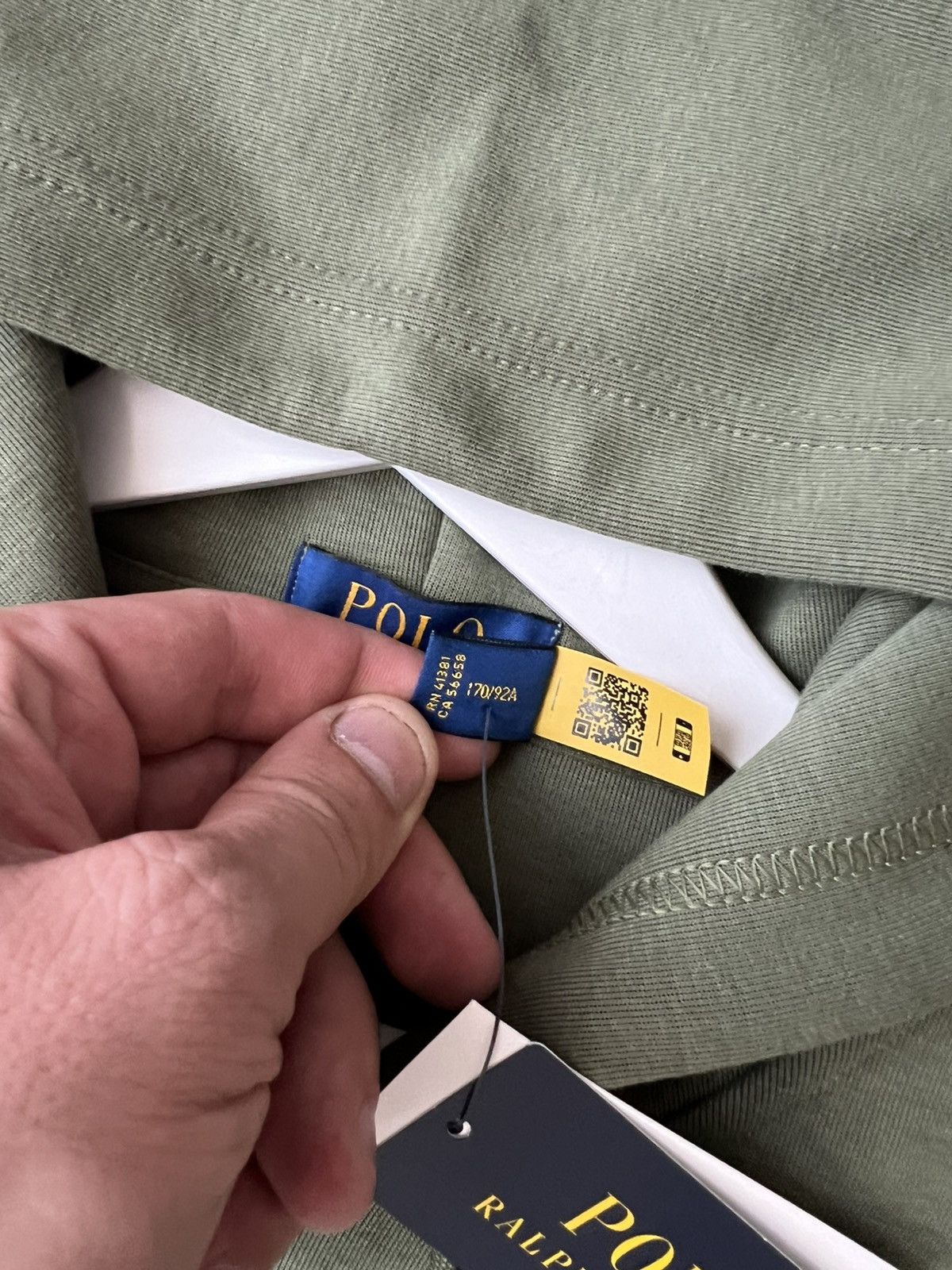 Polo Ralph Lauren Polo Ralph Lauren Full Zip Hoodie Olive Green – New Tags S Size US S / EU 44-46 / 1 - 9 Thumbnail