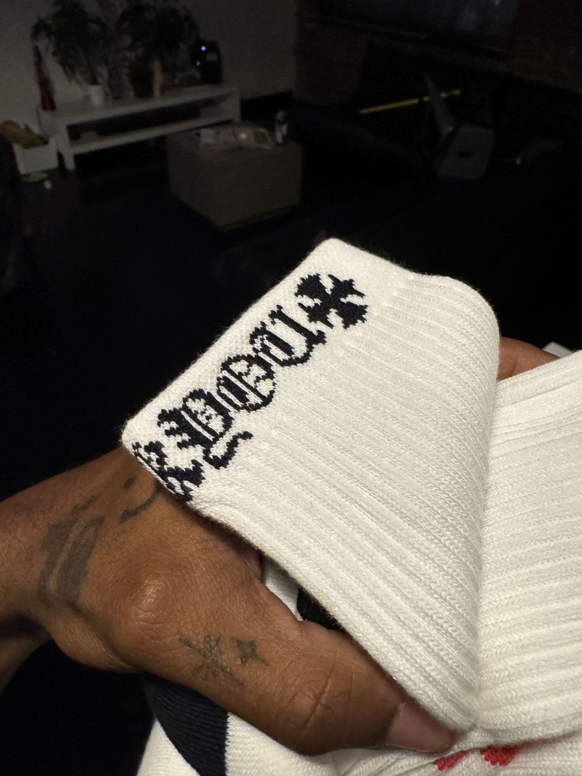 Chrome Hearts × Matty Boy Chrome Hearts Socks Size ONE SIZE - 6 Thumbnail