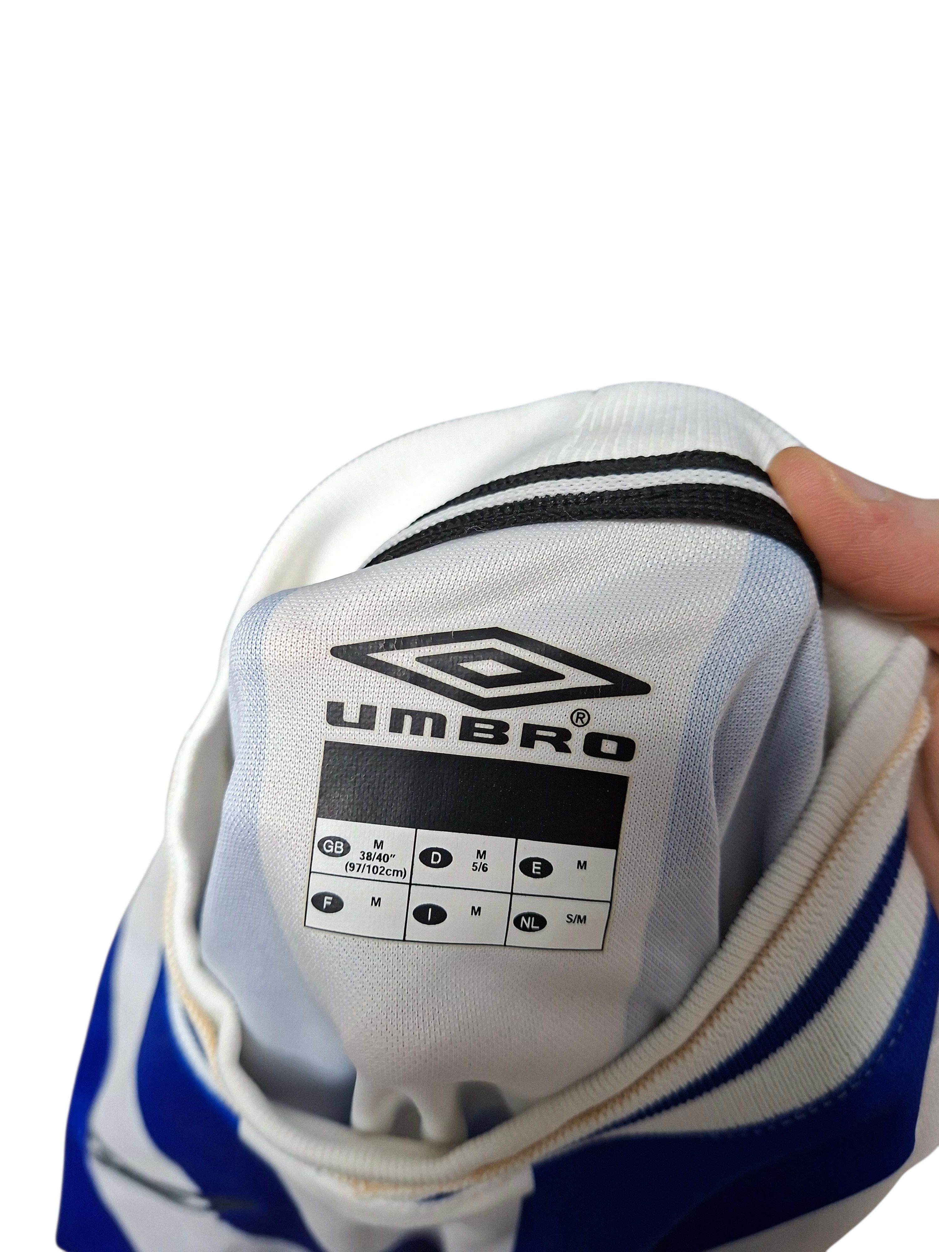 Umbro UMBRO VINTAGE 90S STRIPED LONG SLEEVE SOCCER JERSEY Size US M / EU 48-50 / 2 - 4 Thumbnail