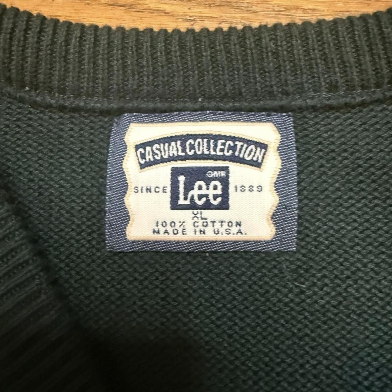 Other Vintage 90s Lee Casual Collection Sweater Vest Size US XL / EU 56 / 4 - 3 Thumbnail