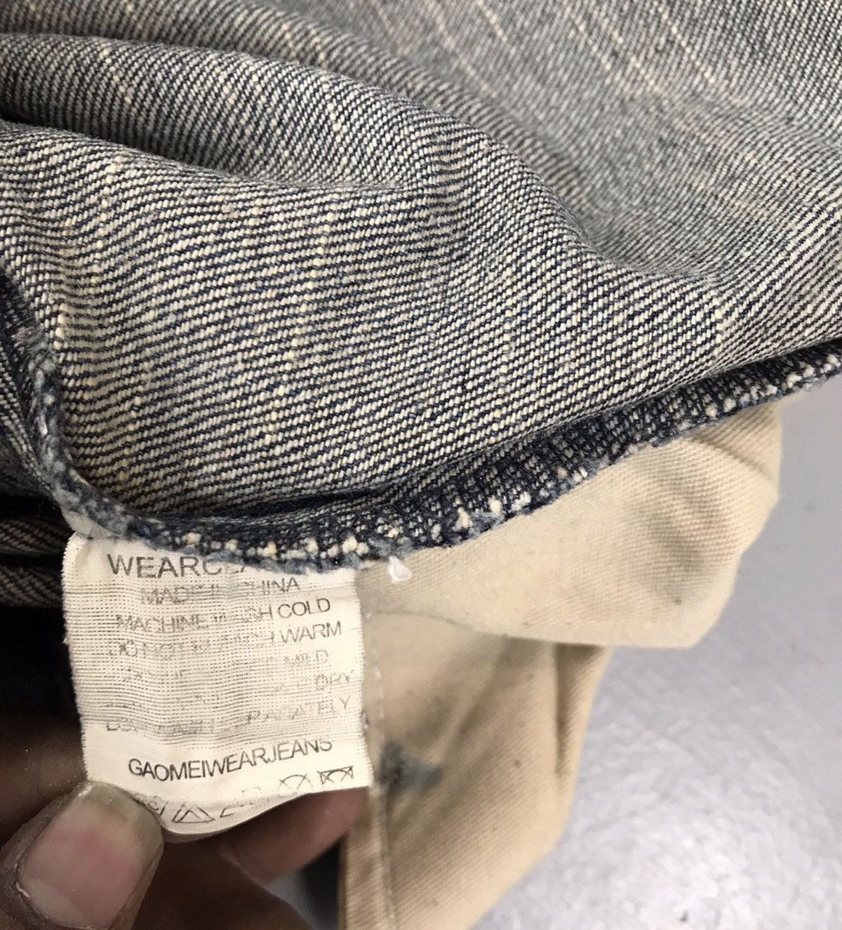Levi's Vintage Levi’s buckle belt denim Size US 34 / EU 50 - 6 Thumbnail