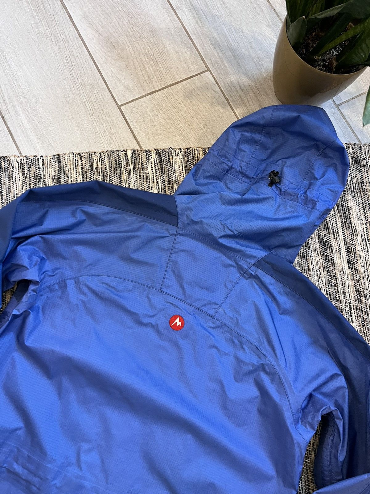 Marmot × Vintage Vintage Marmot GoreTex Jacket windbreaker Waterproof blue Size M / US 6-8 / IT 42-44 - 14 Thumbnail