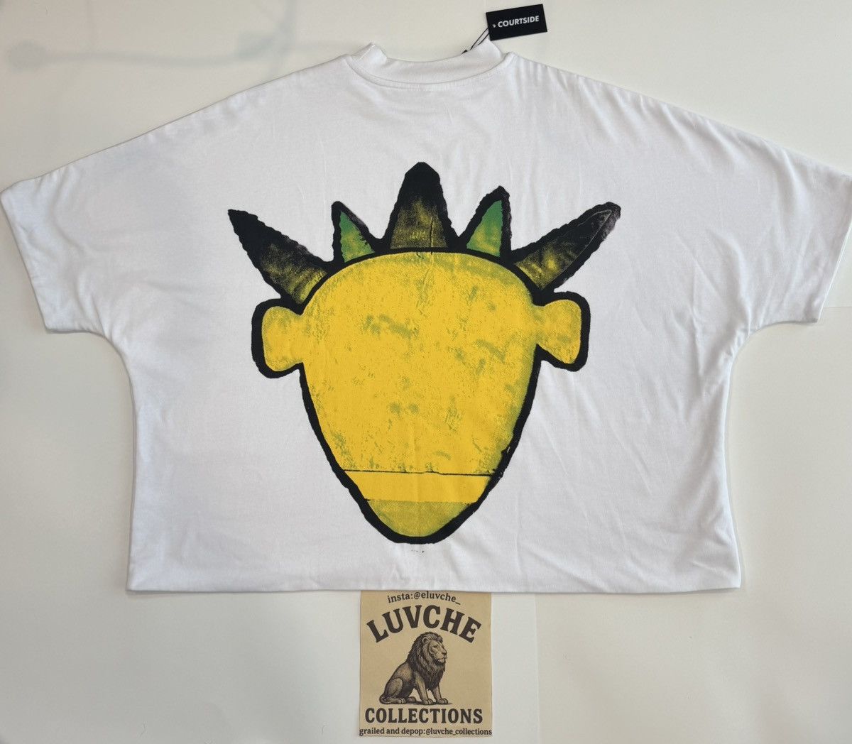 Billionaire Studios Courtside Billionaire Studios Lemon Head Tee - Brand New Size US M / EU 48-50 / 2 - 2 Thumbnail