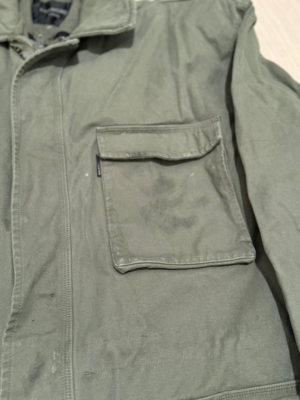 Balenciaga 💥$6.5K VALUE💥 Distressed Cotton-Canvas Coat Size US XL / EU 56 / 4 - 9 Thumbnail