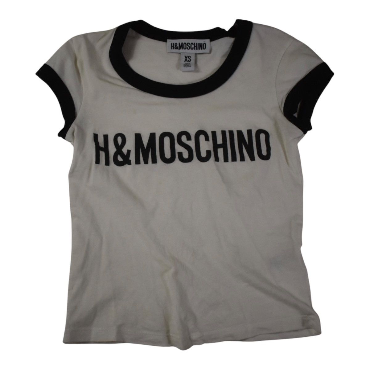 H&M × Moschino × Streetwear H&Moschino Ringer T-Shirt | Grailed
