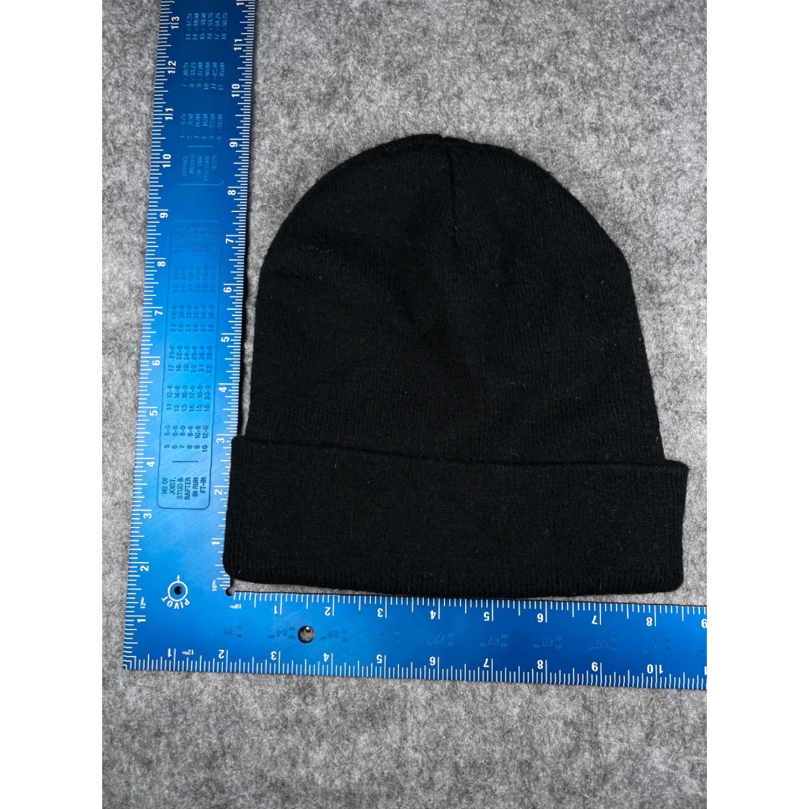 Vintage Salt Armour Beanie Adult One Size Black Knit 100% Acrylic Camp Outdoors Hat Beanie Unisex Mens Womens Boys Girls Size ONE SIZE - 4 Thumbnail
