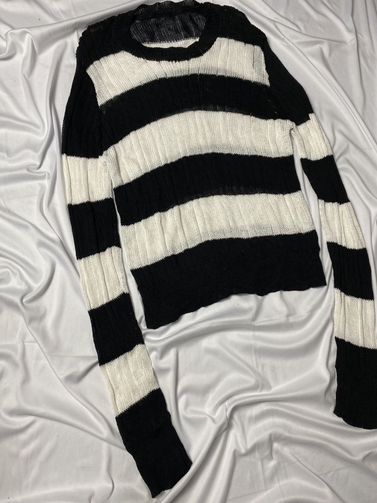 If Six Was Nine × Japanese Brand kurt cobain stripe knitted grunge style Size US S / EU 44-46 / 1 - 2 Thumbnail