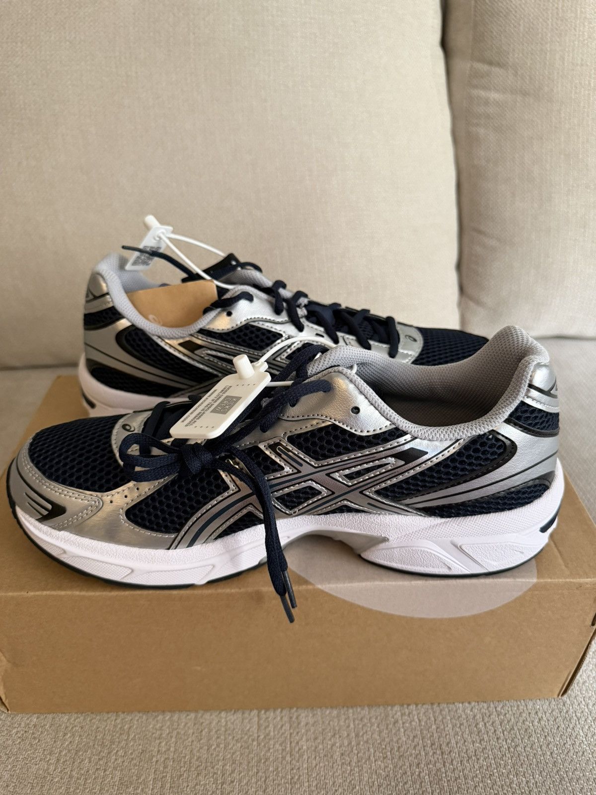 Asics ASICS GEL - 1130 - French Blue Pure Silver Size US 10 / EU 43 - 2 Thumbnail