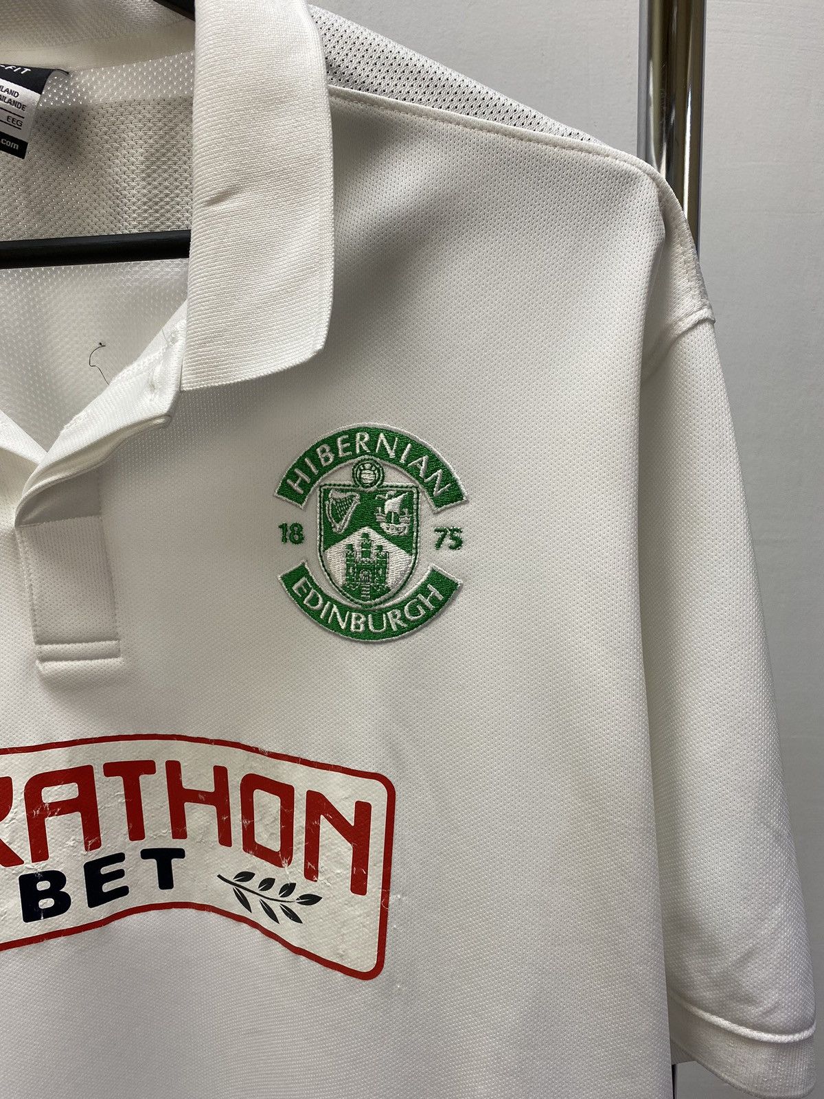 Adidas × Vintage Nike 2014 2015 Hibernian Edinburgh Soccer Jersey Football Size US XXL / EU 58 / 5 - 5 Thumbnail