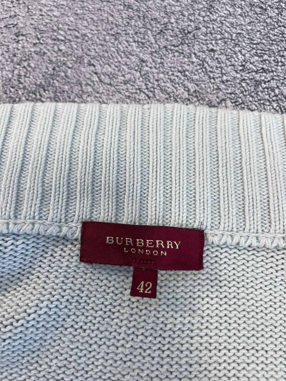 Burberry Burberry London Women Sweater Knit Full Zip Vintage Size 42 Size M / US 6-8 / IT 42-44 - 6 Thumbnail
