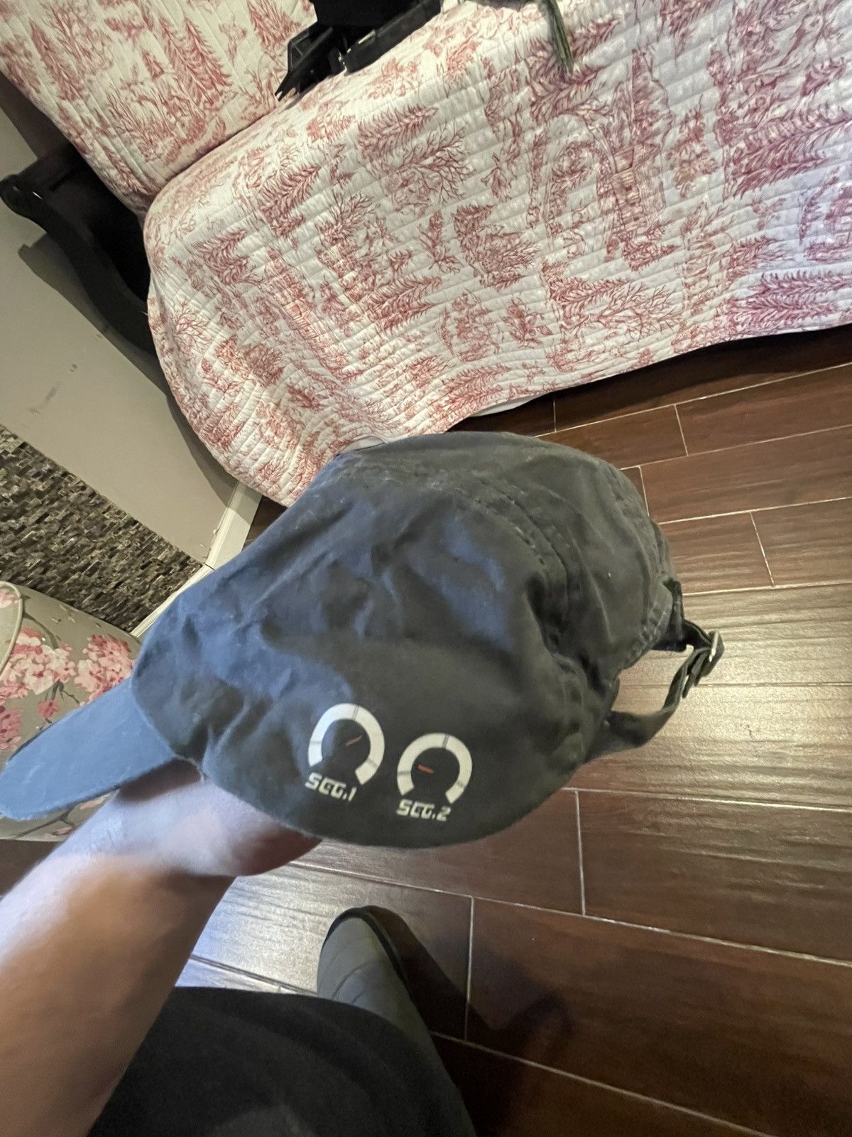 C2H4 Authentic C2H4 System on Carbon Black Hat Size ONE SIZE - 2 Thumbnail