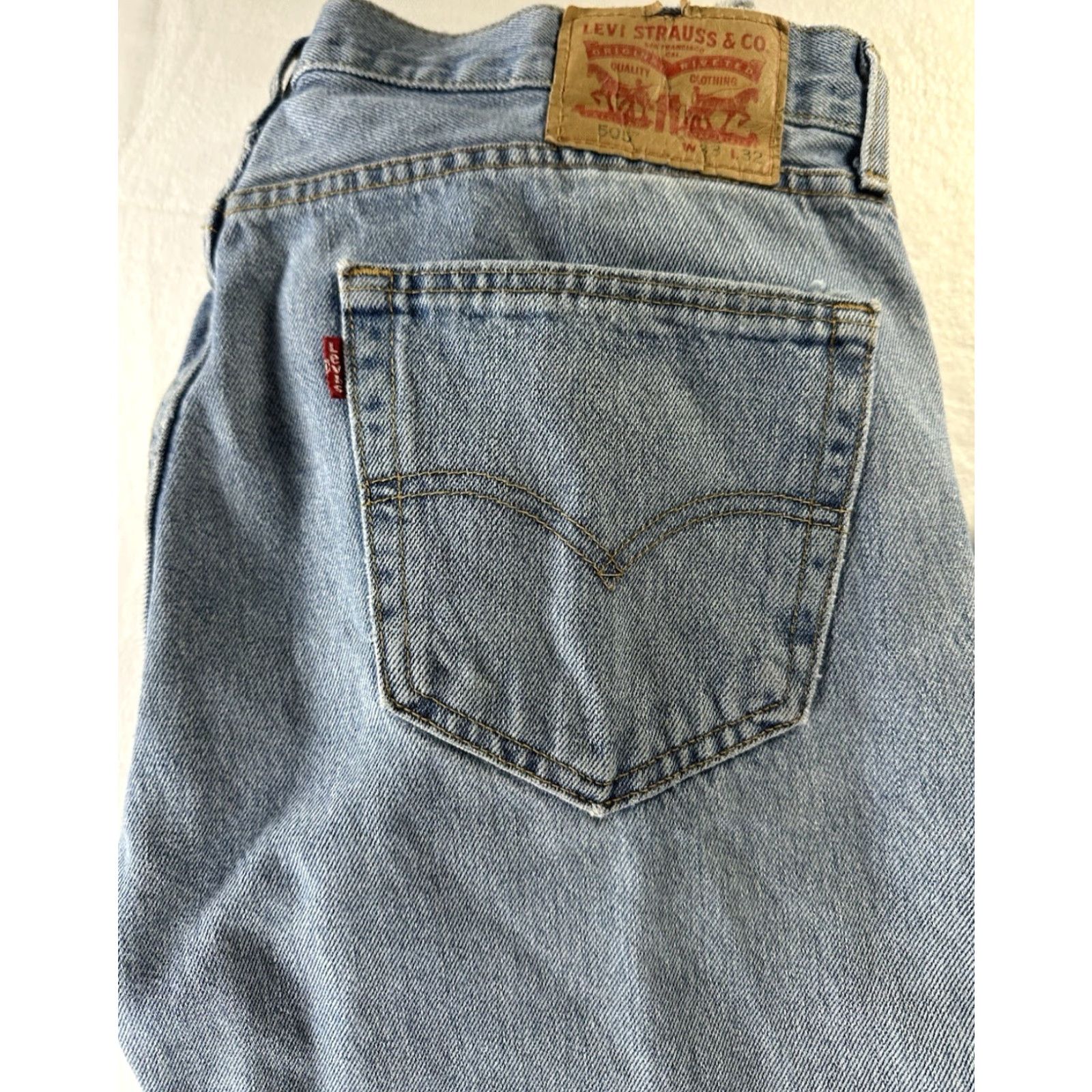 Levi's VINTAGE Levi’s 505 Jeans Shirt? Size US 32 / EU 48 - 5 Thumbnail