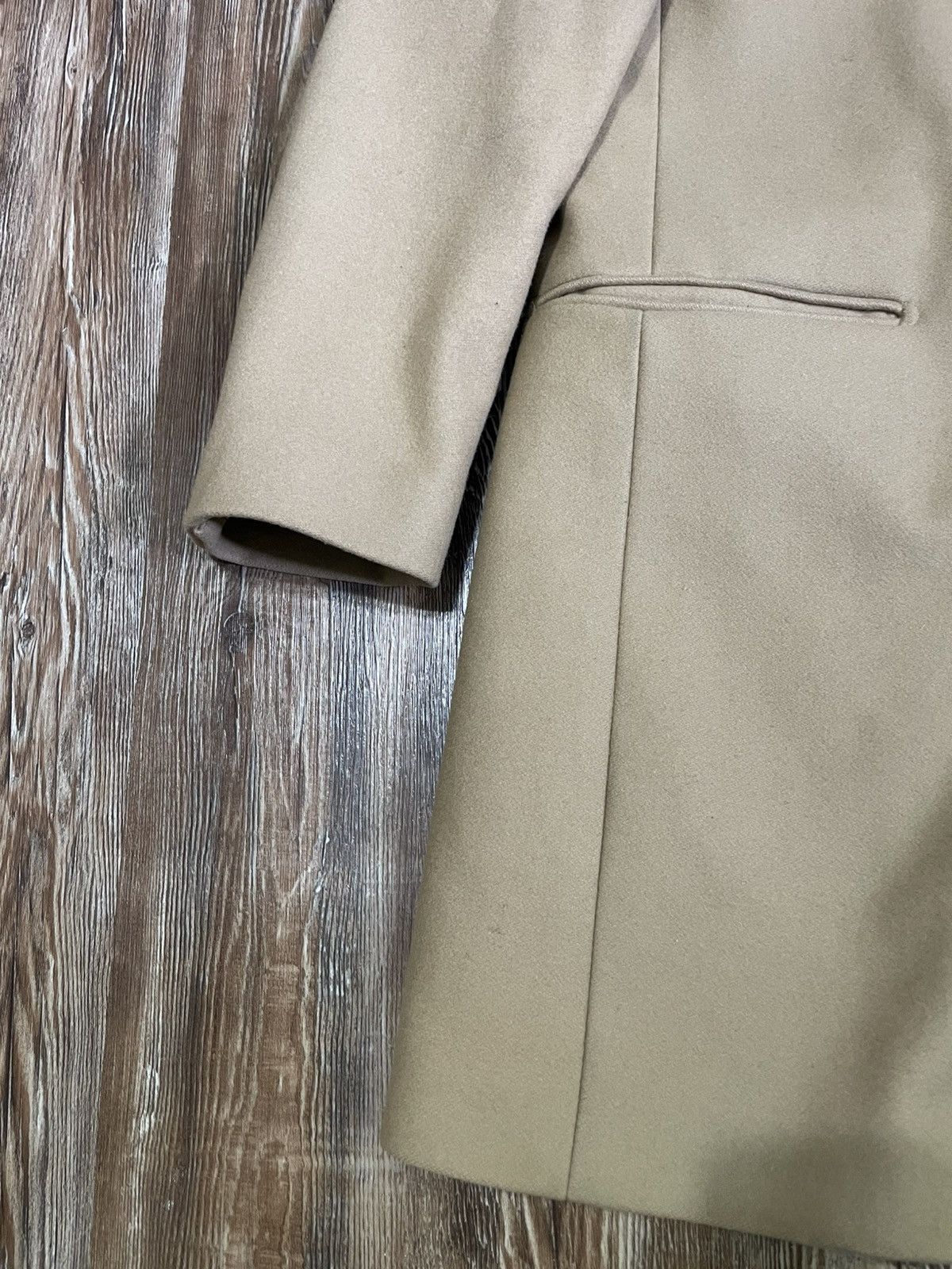 Club Monaco Overcoat / Chesterfield Top Coat Single Breasted Camel Brown Size US S / EU 44-46 / 1 - 2 Thumbnail