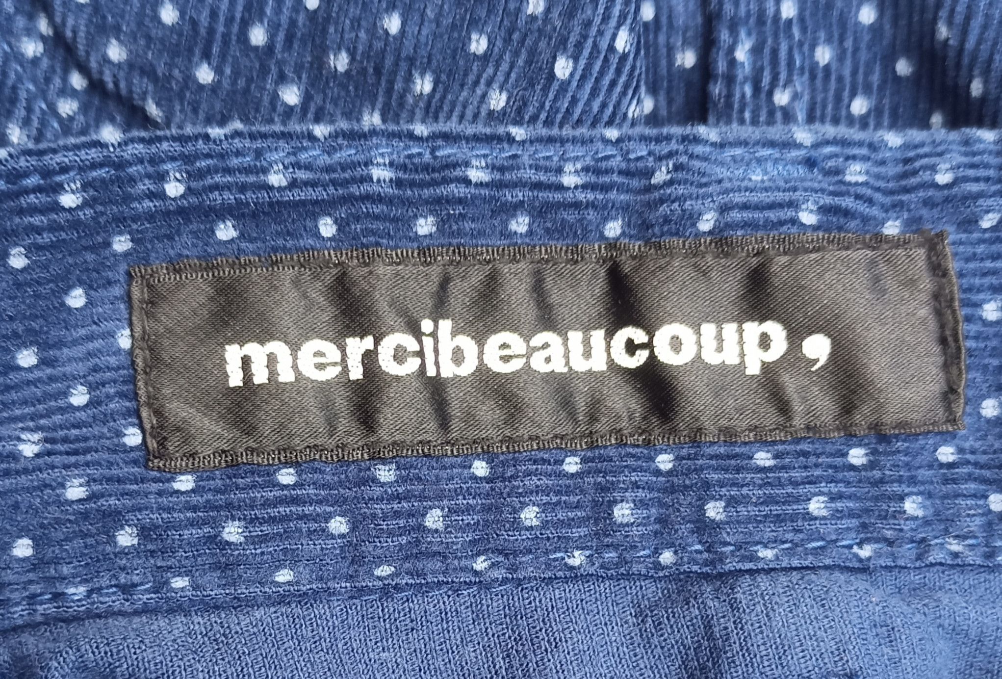 Issey Miyake Mercibeaucoup By Issey Miyake Polkadot Corduroy Pants Size US 28 / EU 44 - 21 Thumbnail