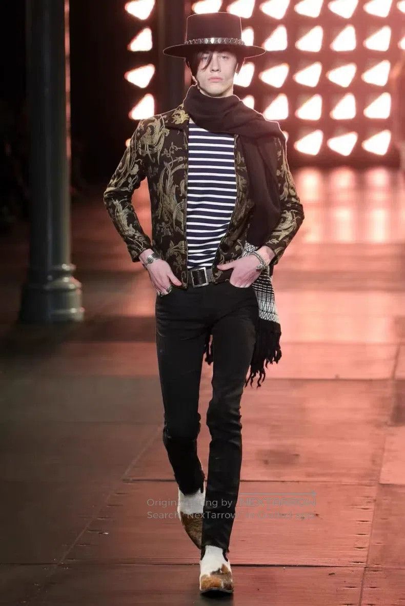 Other Saint Laurent Paris Dragon Embroidered Jacket Size US S / EU 44-46 / 1 - 6 Thumbnail