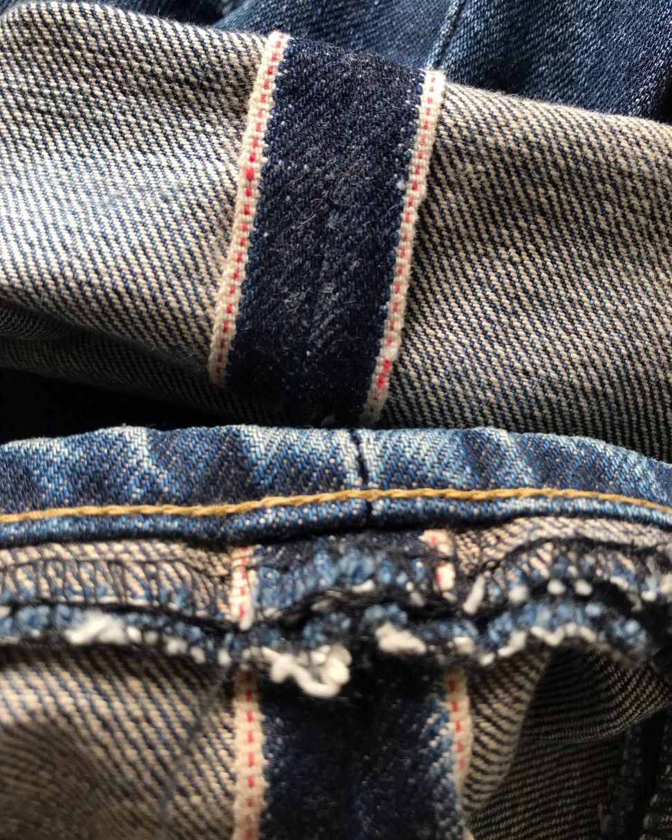 Levi's 501XX C big E selvedge raw denim Size US 33 - 12 Thumbnail