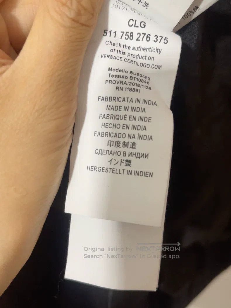Versace Versace Denim plucked sheepskin coat Size US XXS / EU 40 - 3 Thumbnail