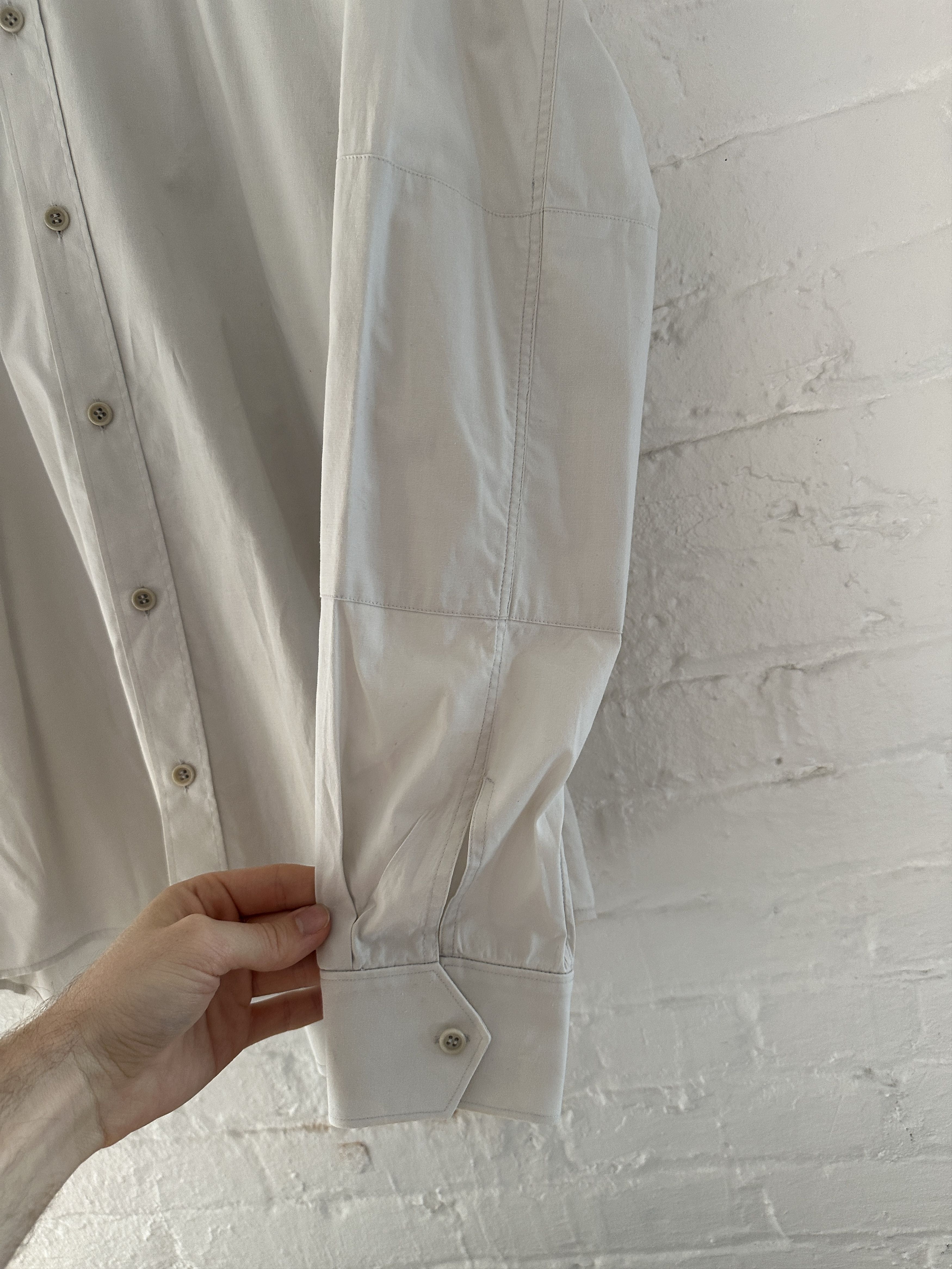 Helmut Lang Helmut Lang Button Up Shirt Size US M / EU 48-50 / 2 - 2 Thumbnail