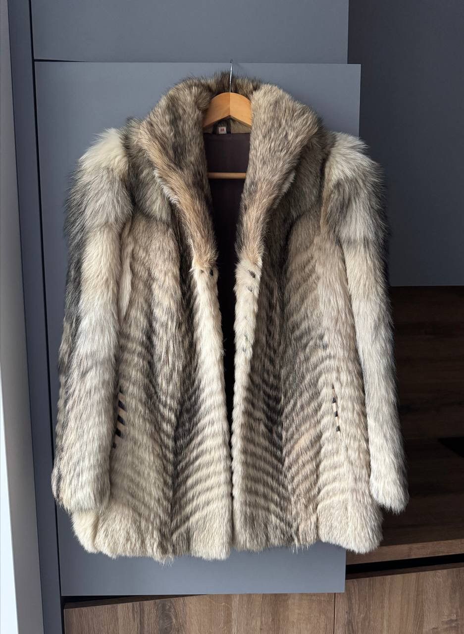 Vintage Vintage Genuine Real Fox Fur Short Coat Jacket Size XS / US 0-2 / IT 36-38 - 1 Thumbnail