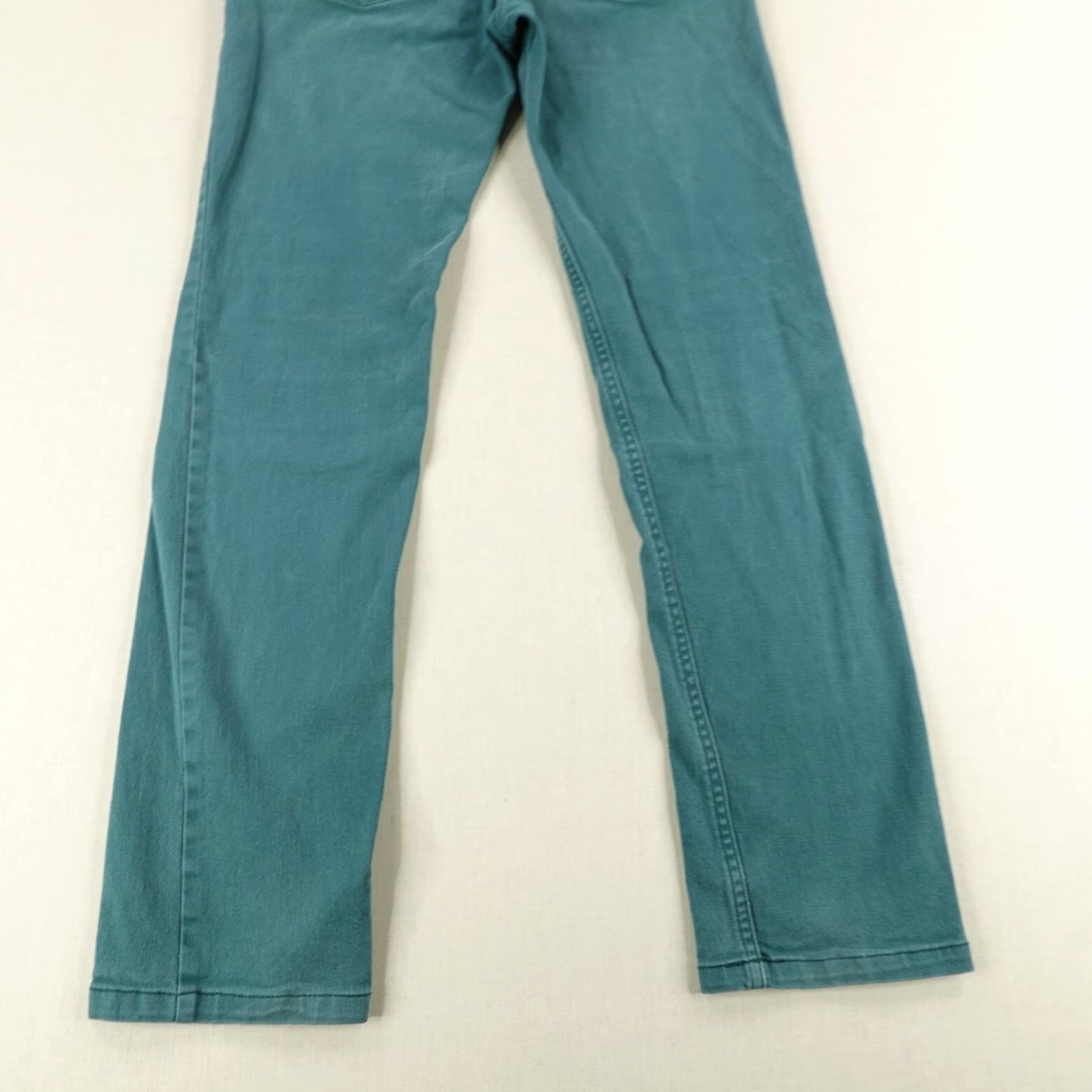 Prana VINTAGE Prana Jeans Mens 30 Slim Fit Denim Organic Cotton Blend Pants Green 2000s Mens Size US 30 / EU 46 - 6 Thumbnail