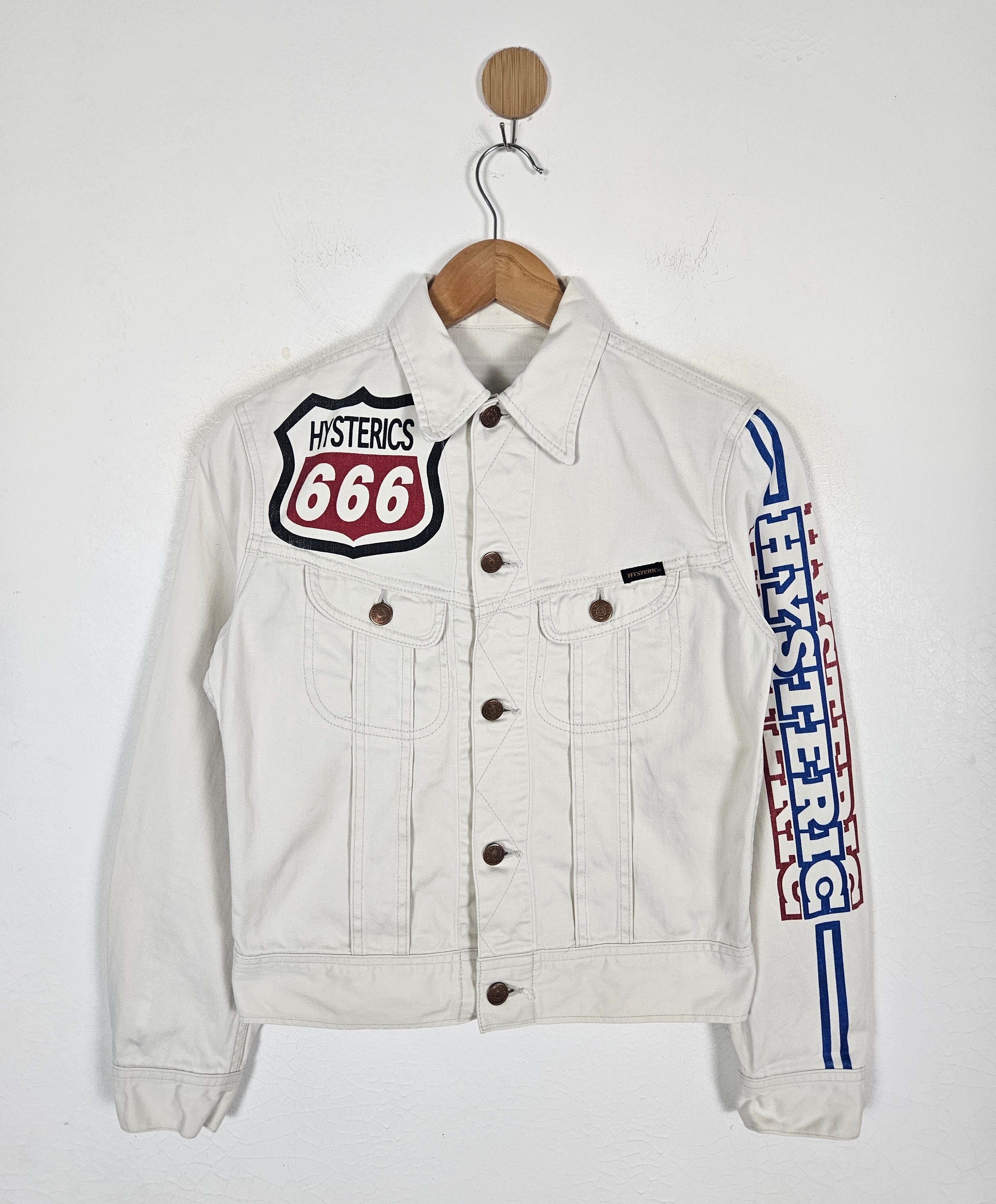 Hysteric Glamour Hysteric Glamour 666 Denim jeans jacket Size S / US 4 / IT 40 - 2 Thumbnail