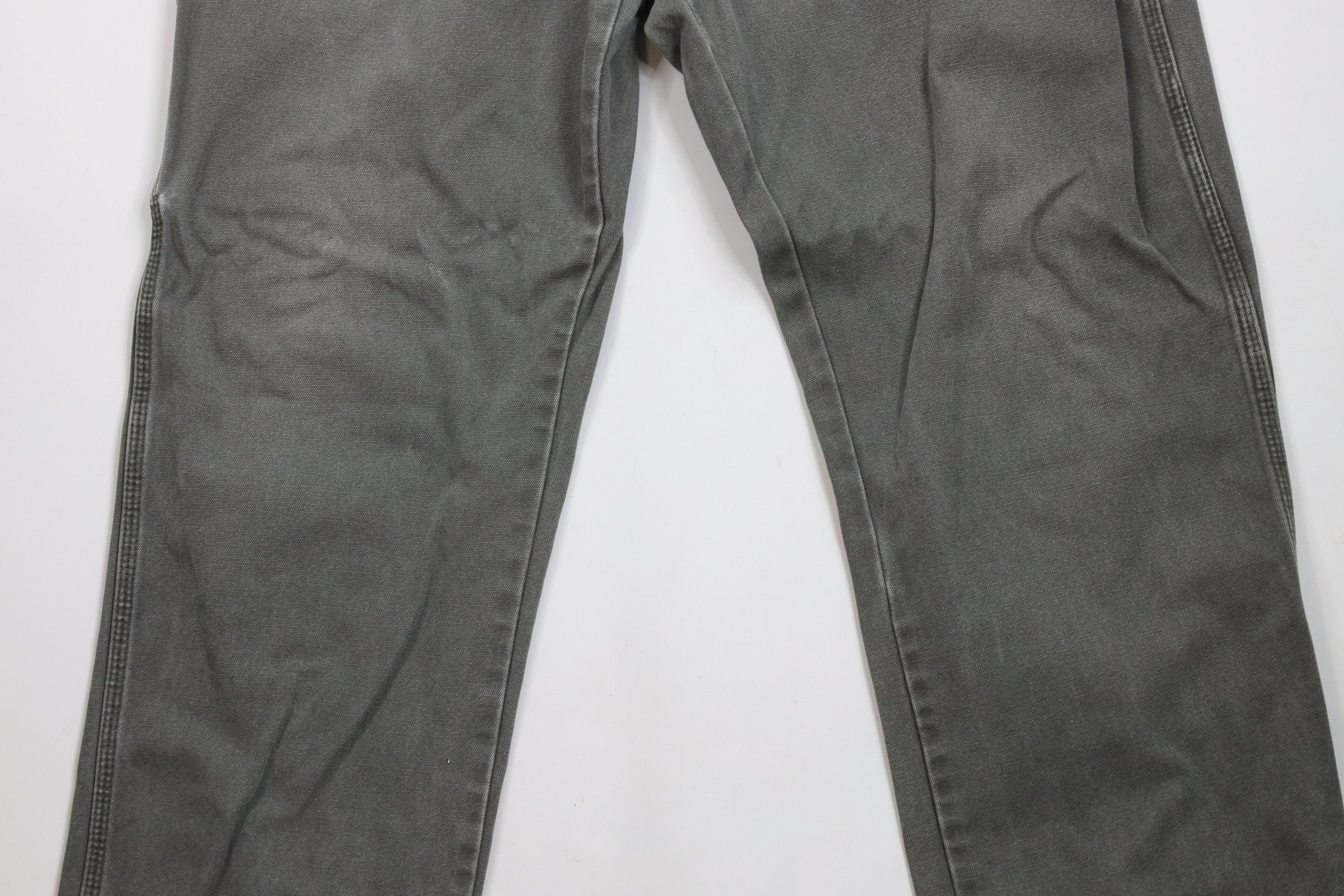 Dickies × Vintage Vintage Dickies Relaxed Wide Leg Dungaree Pants Green Canvas Size US 38 / EU 54 - 3 Thumbnail