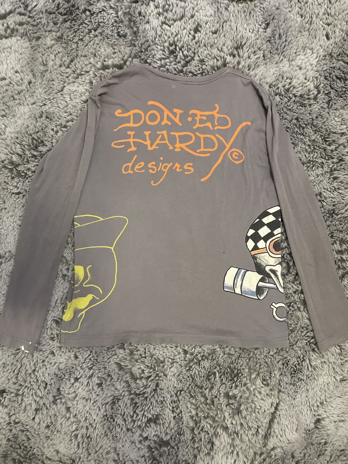 Ed Hardy Vintage Ed Hardy Tattoo LS Size US L / EU 52-54 / 3 - 2 Thumbnail