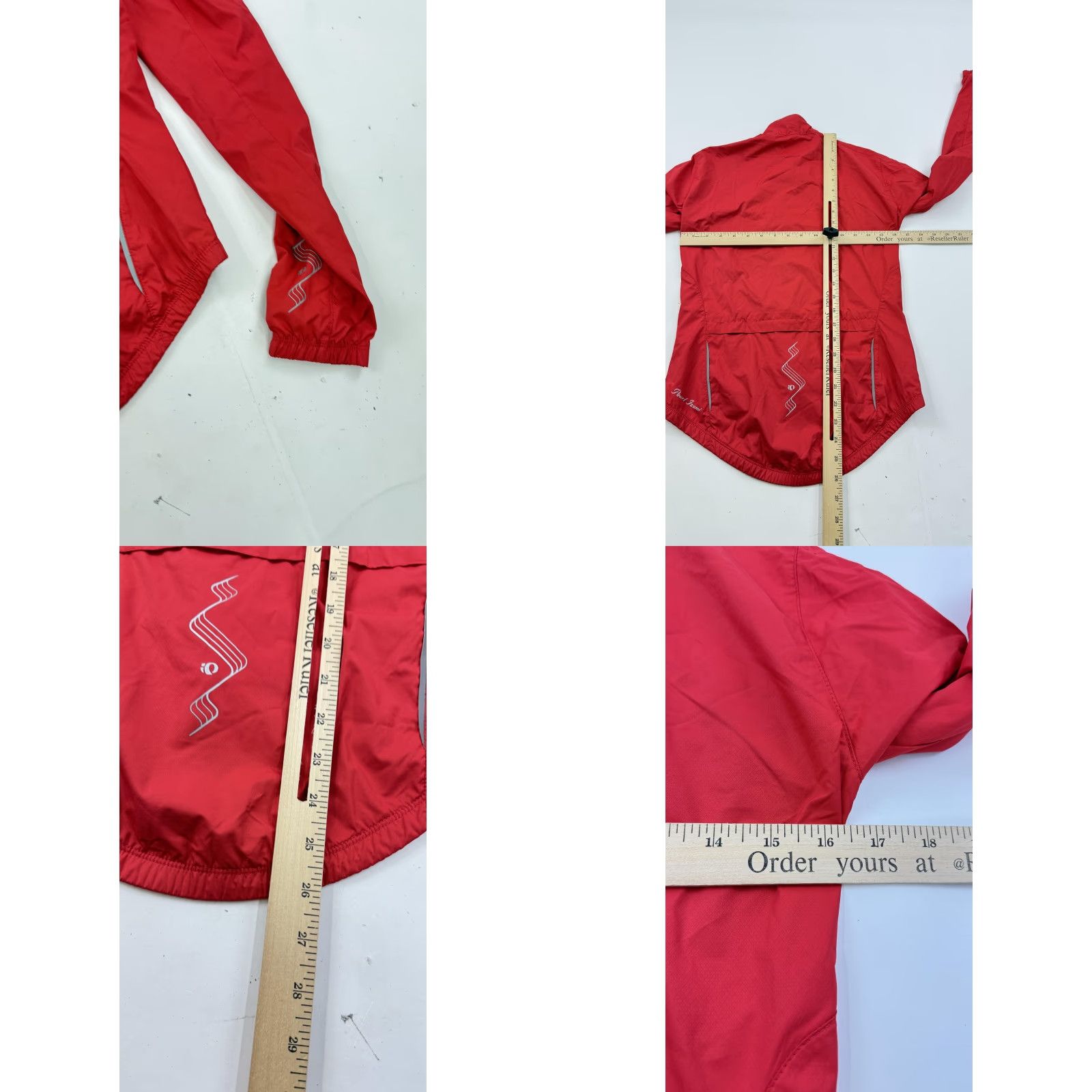 PEARL iZUMi Pearl Izumi Jacket Womens XS Red Barrier Elite Cycling Windbreaker Reflective Size XS / US 0-2 / IT 36-38 - 9 Thumbnail