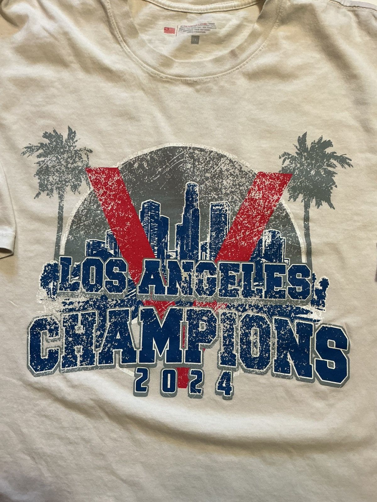 Other TMC The Marathon Los Angeles Dodgers Victory Hussle T-Shirt Size US XXL / EU 58 / 5 - 6 Thumbnail