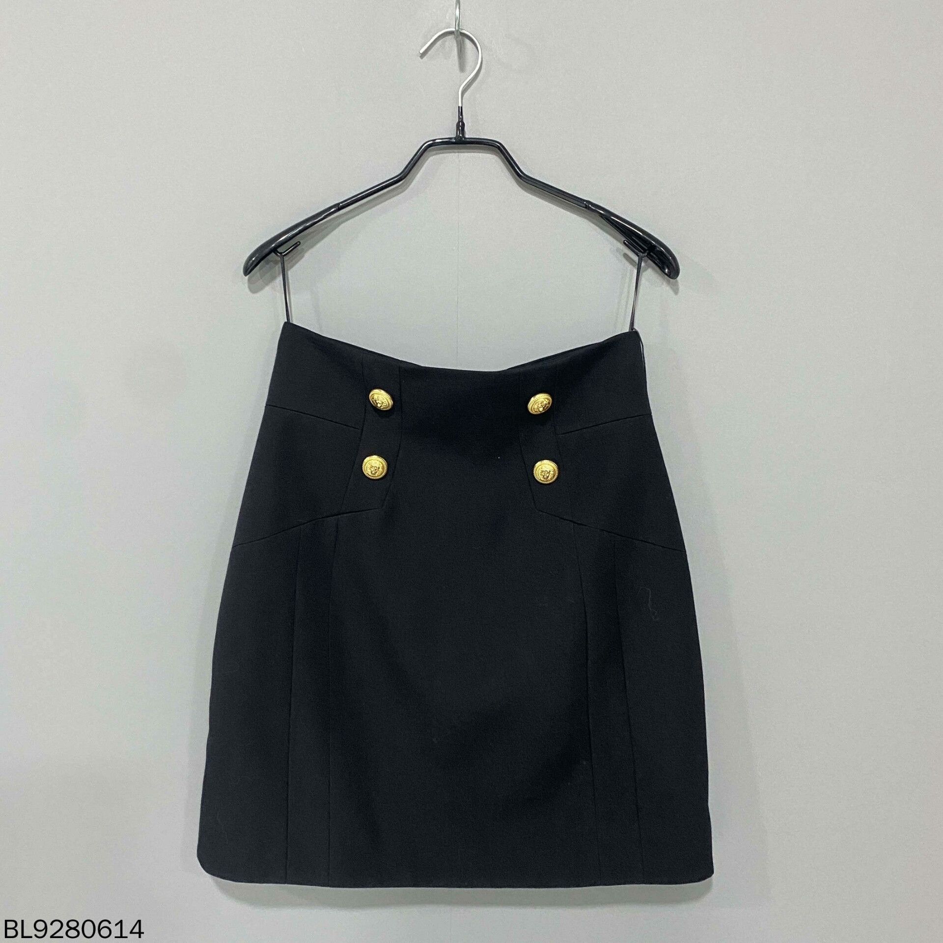 Balmain Balmain Gold Skirt L Women Size 30" / US 8 / IT 44 - 1 Thumbnail