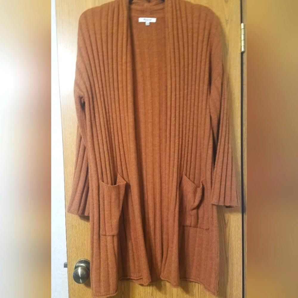 Madewell Madewell Women's Rust Cardigan Sweater Size Medium Size M / US 6-8 / IT 42-44 - 1 Thumbnail