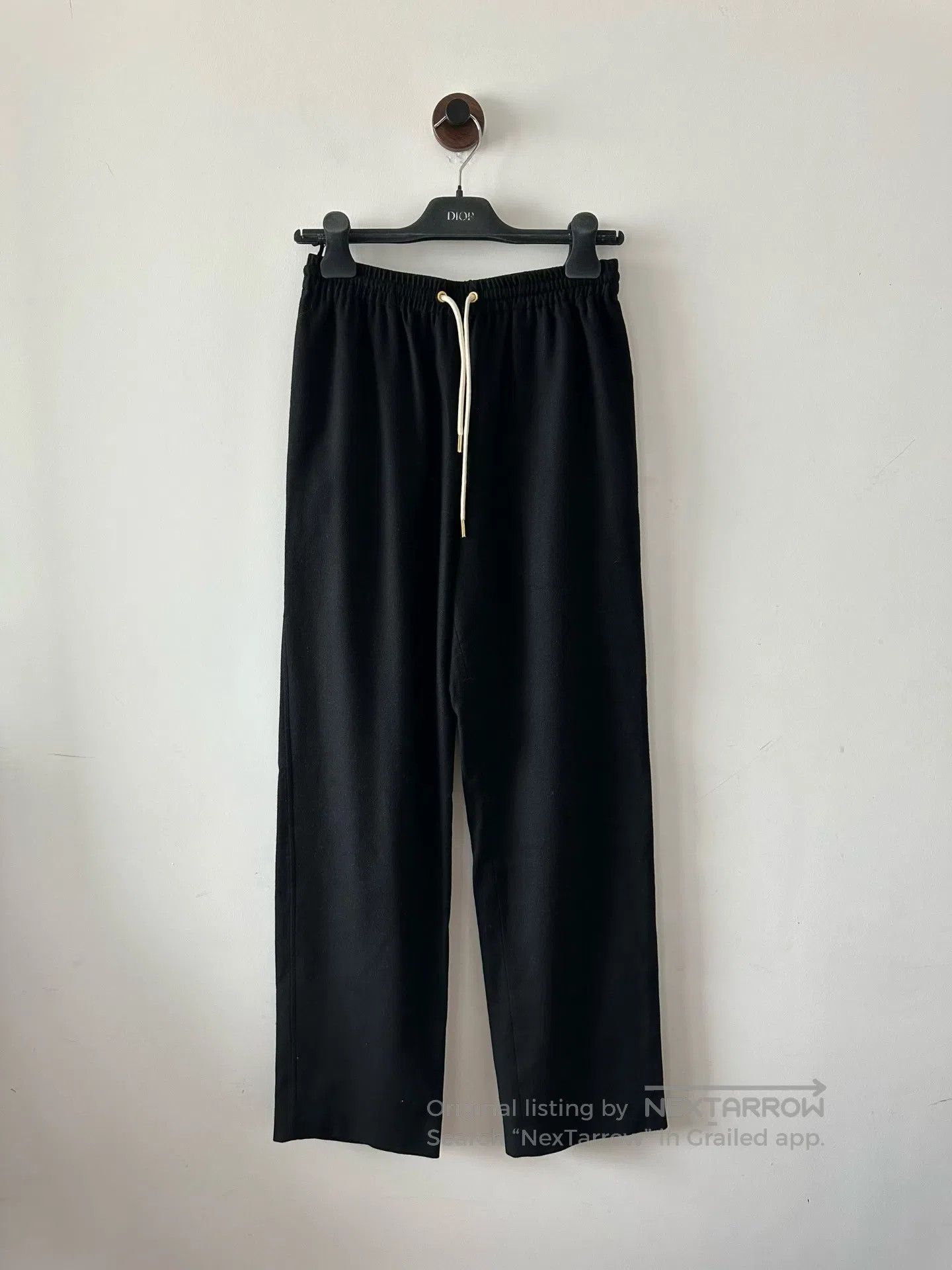 Celine CELINE Black Cashmere Trousers| Size US 38 / EU 54 - 1 Thumbnail