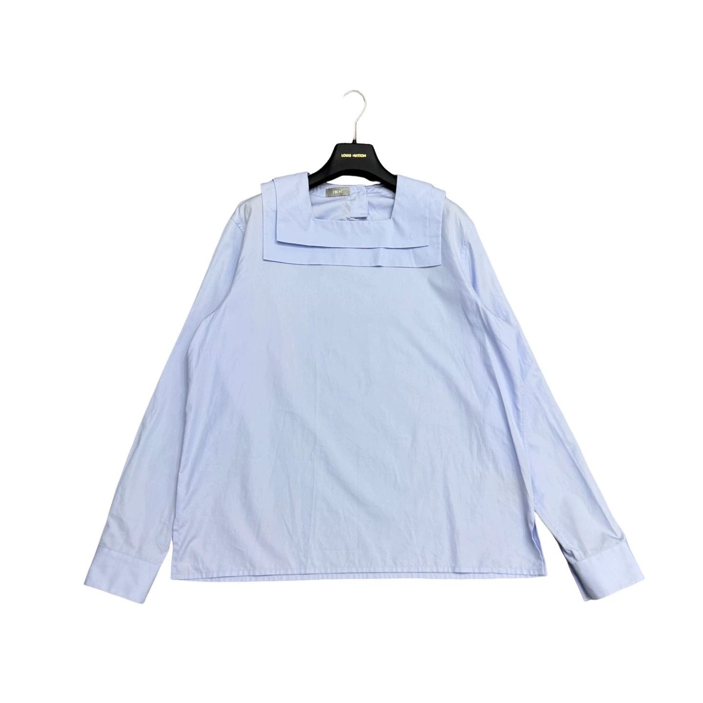 Dior Dior Sailor Collar Poplin Shirt Size 50 Size US M / EU 48-50 / 2 - 1 Thumbnail